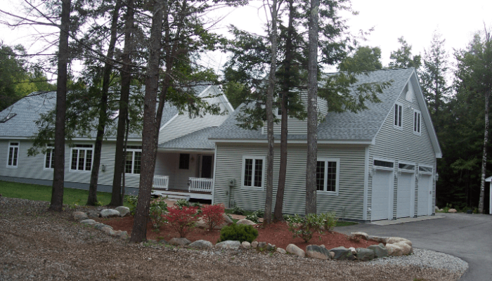Four Season Deck Addition located on Davis Hill in Center Conway, NH